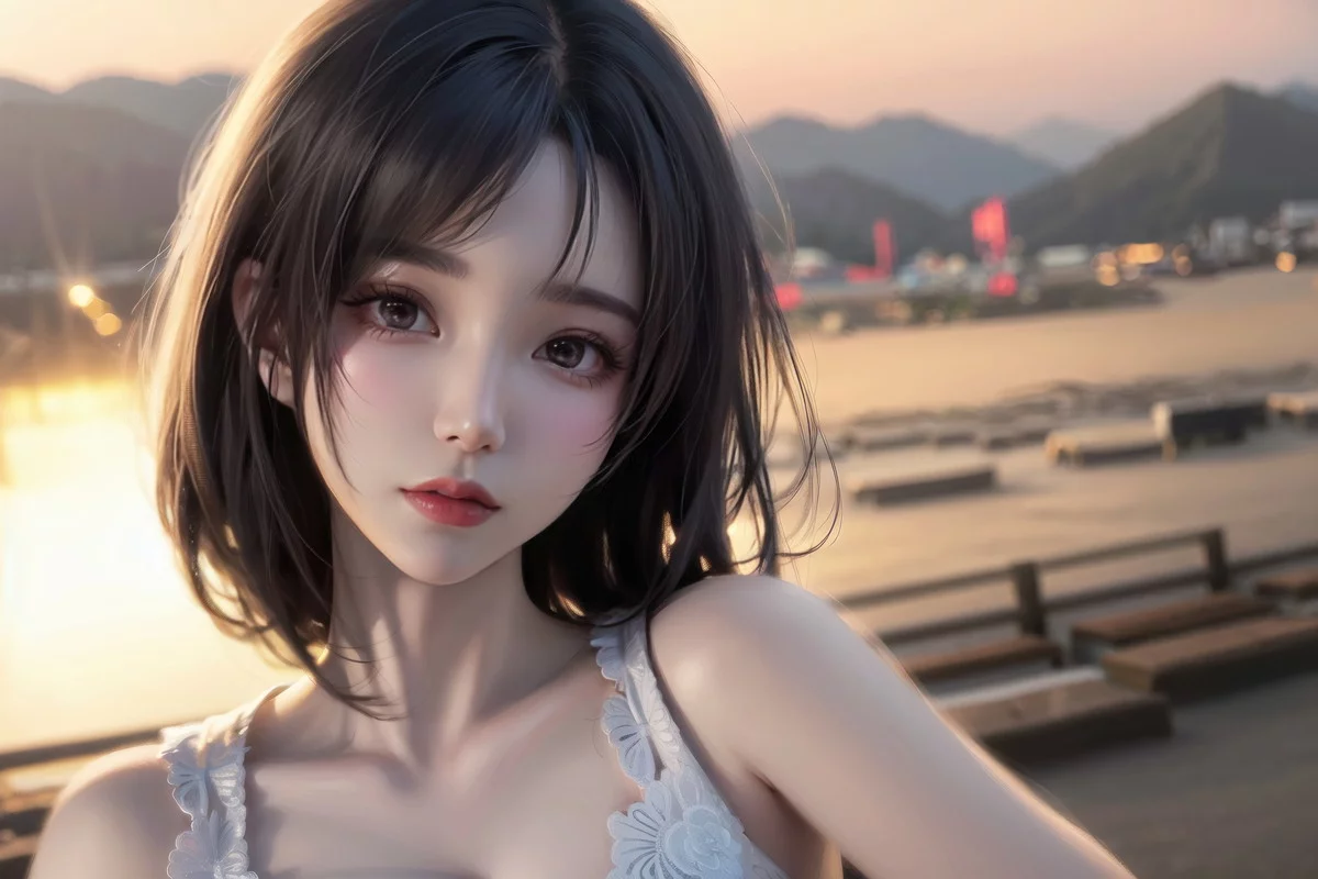 Xgyw.Org_AI美图011期短发妹妹主题完美身材的短发妹妹性感写真及下载