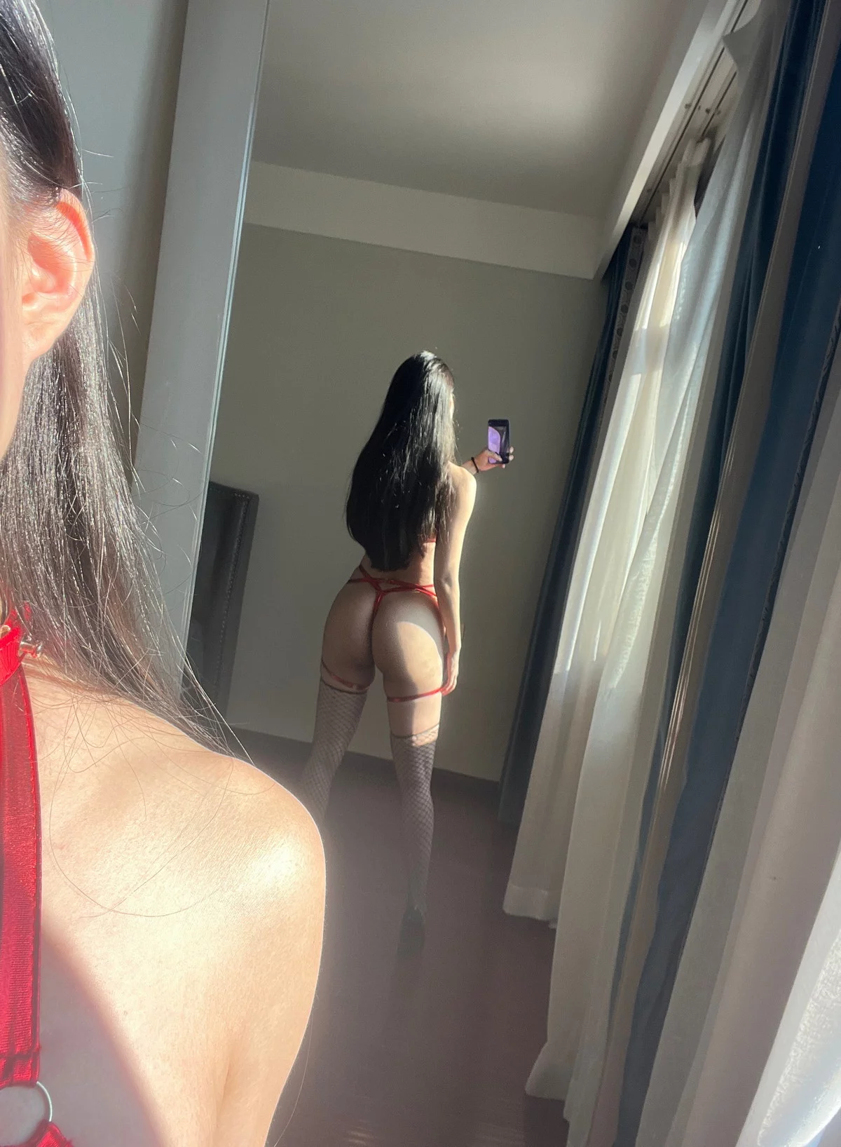 Xgyw.Org_颜值博主宝儿茹兔女郎连体装主题性感红色连体情趣服饰配黑丝网袜惹火诱惑写真50P