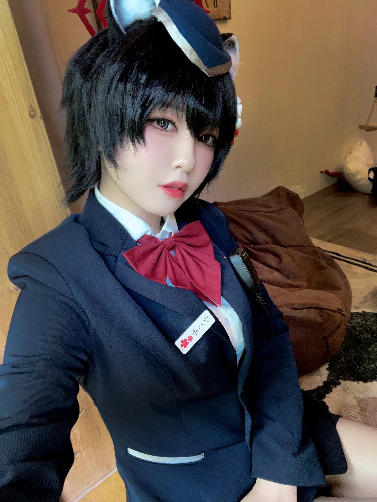 Xgyw.Org_网络美女索索半半子导游椿主题性感OL制服露白色内衣配超薄黑丝秀完美身材诱惑写真86P