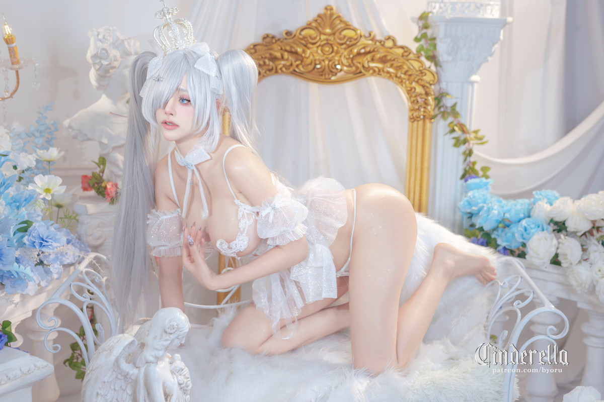 Xgyw.Org_日本性感萝莉Byoru-Cinderella主题性感白色薄纱裙露白色情趣内衣秀惹火身材诱惑写真63P