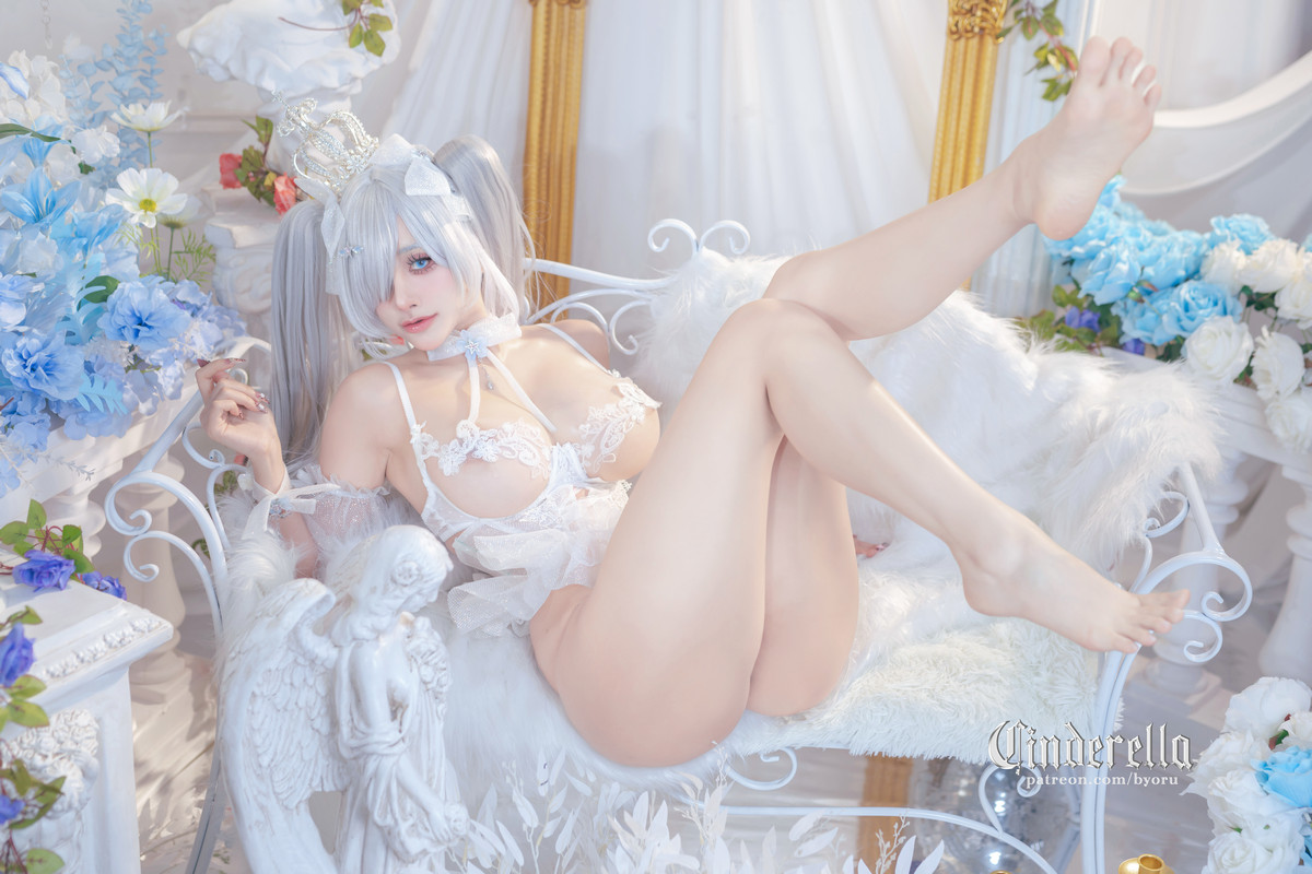 Xgyw.Org_日本性感萝莉Byoru-Cinderella主题性感白色薄纱裙露白色情趣内衣秀惹火身材诱惑写真63P