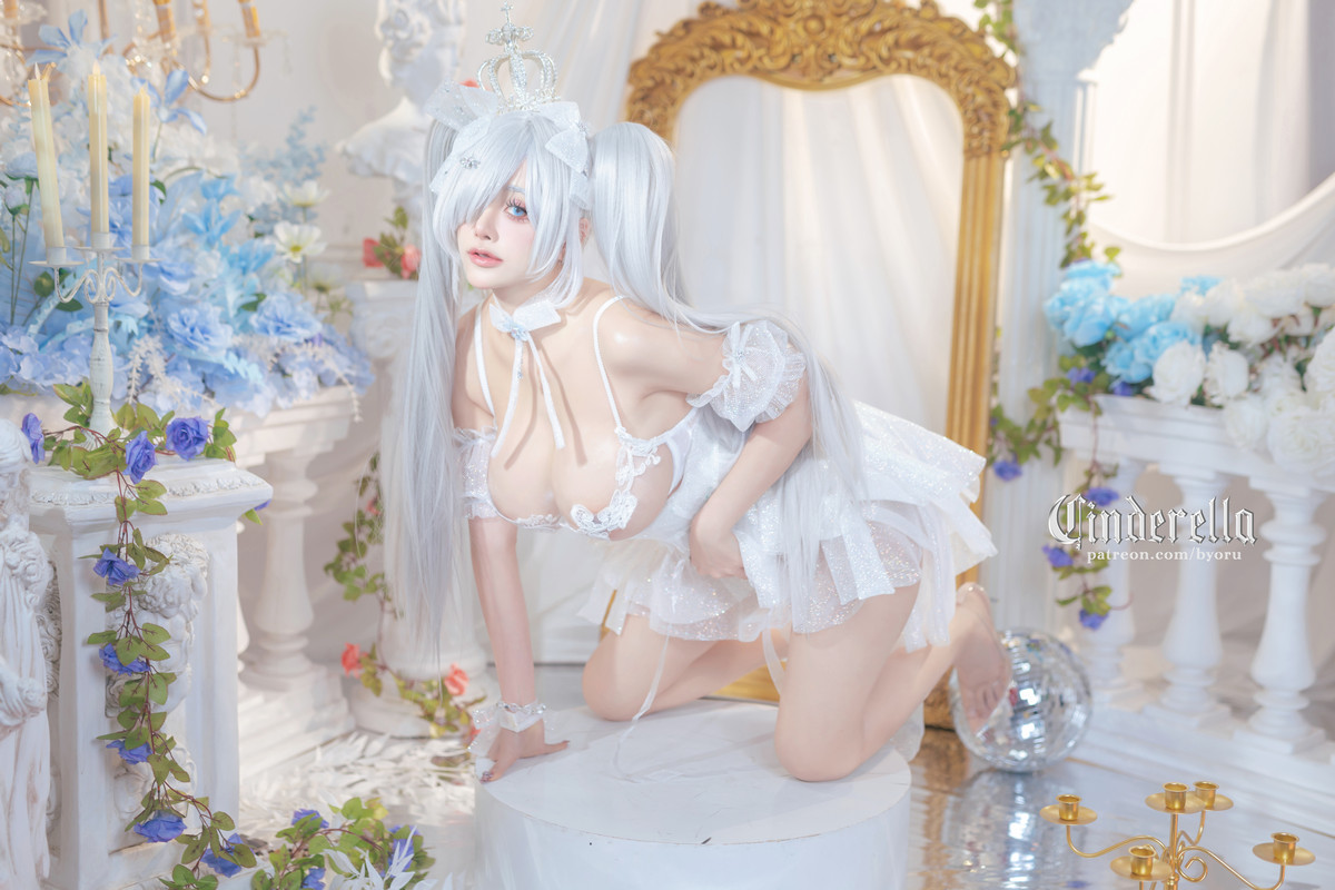 Xgyw.Org_日本性感萝莉Byoru-Cinderella主题性感白色薄纱裙露白色情趣内衣秀惹火身材诱惑写真63P