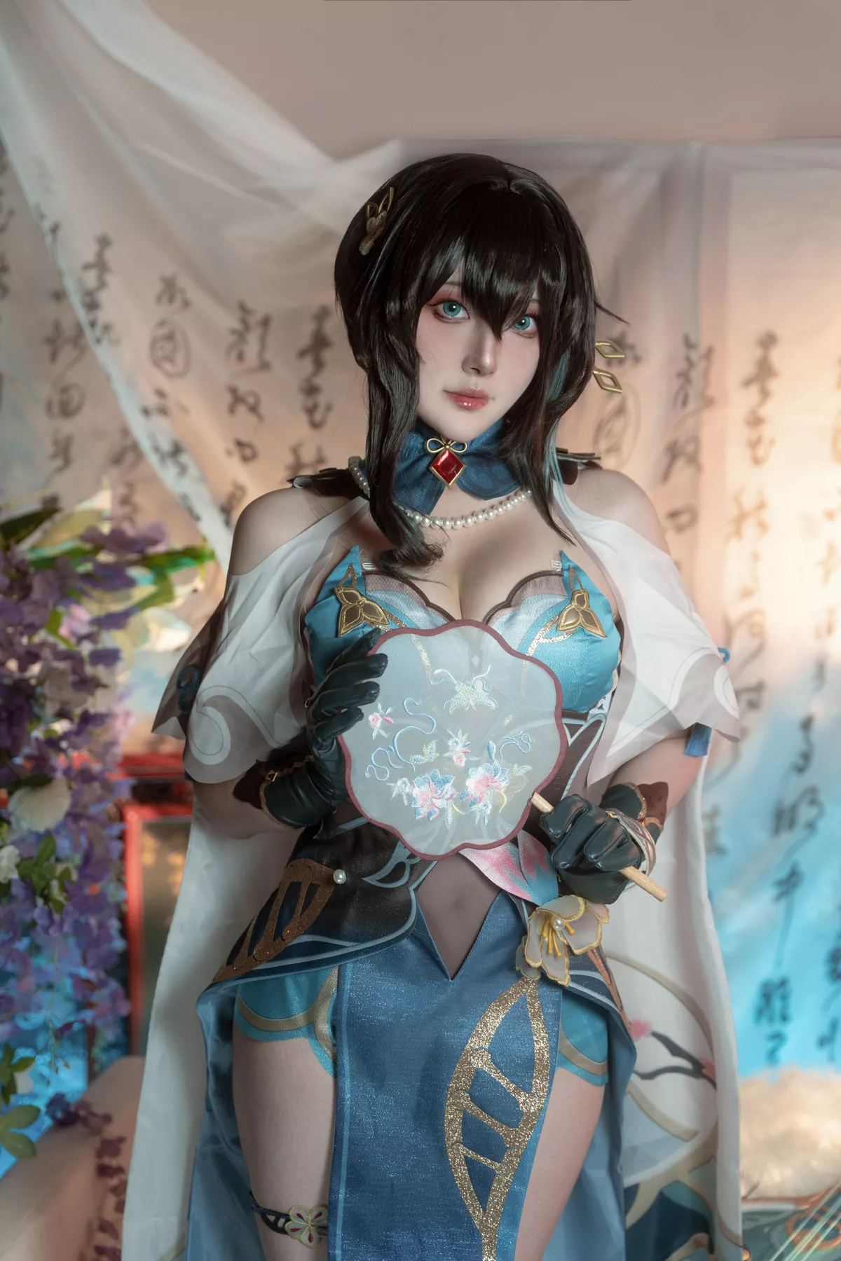 Xgyw.Org_网络美女Natsuko夏夏子星穹铁道阮梅主题性感古典装扮情趣内衣秀翘臀美腿惹火诱惑写真76P