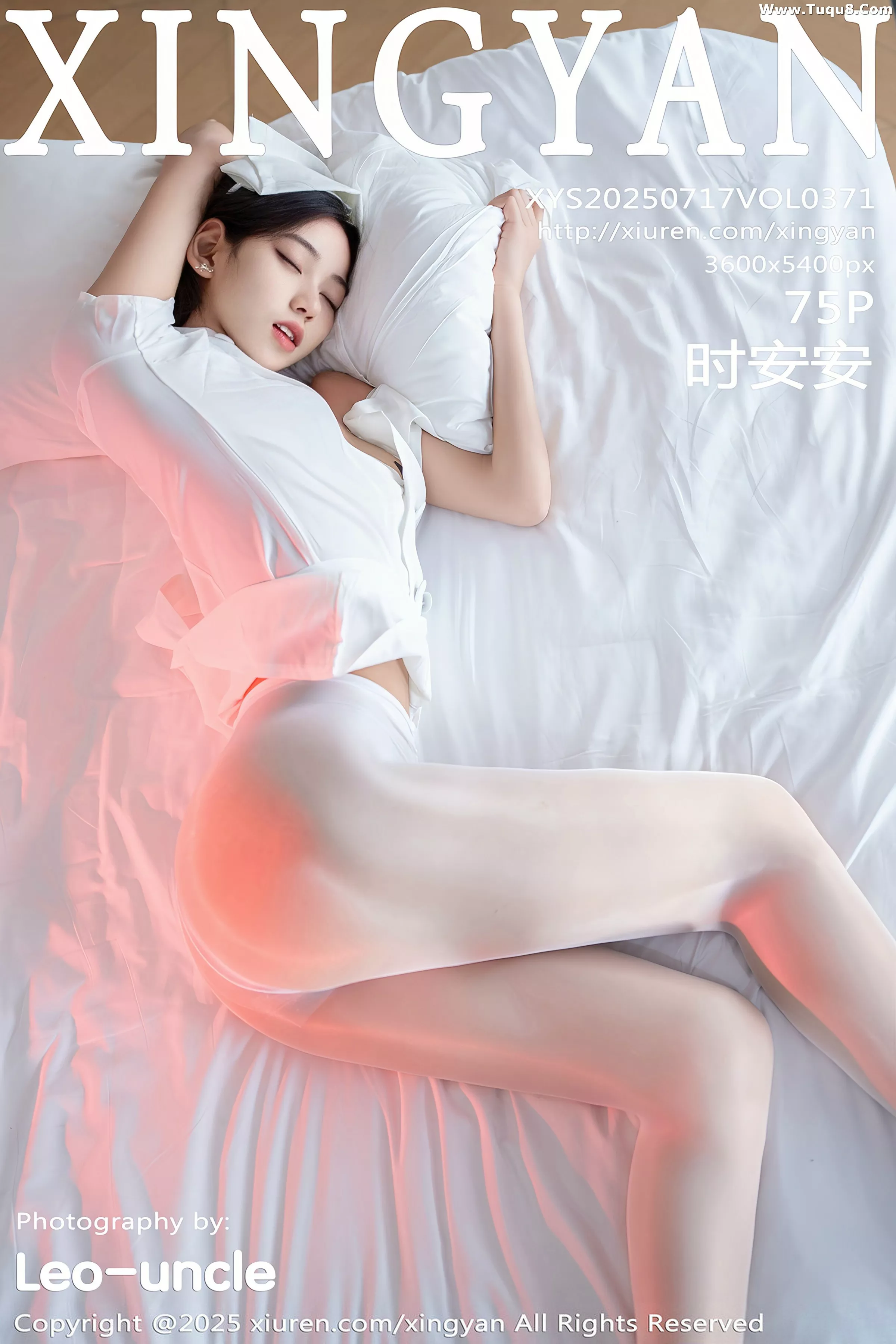 Xgyw.Org_[XINGYAN星颜社]VOL.371_模特时安安性感白色护士服配超薄无内白丝秀柔美身姿诱惑写真75P