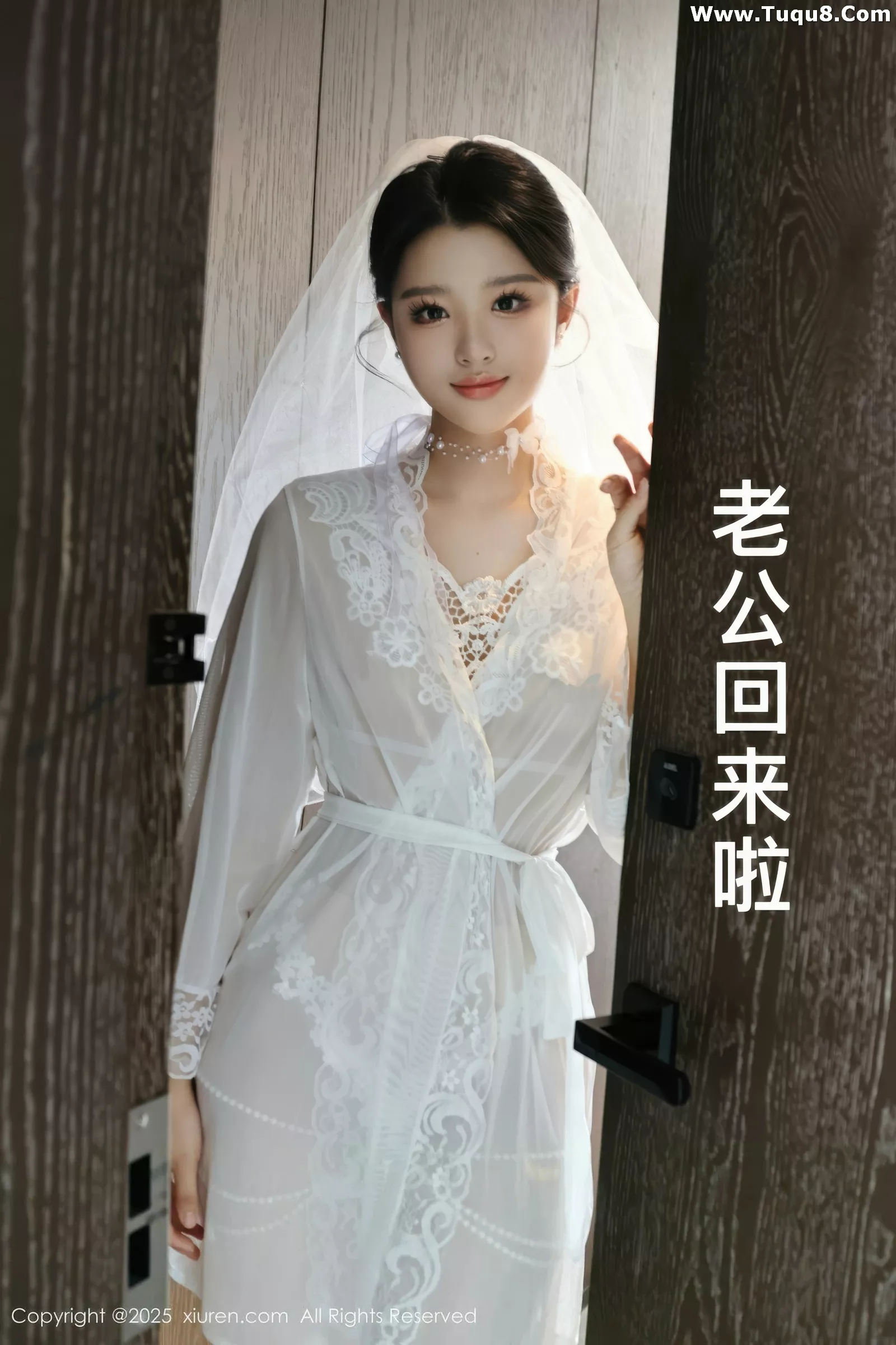 Xgyw.Org_[XiuRen秀人网]No.10559_新人模特糯梨子性感白色情趣婚纱配白色丝袜秀曼妙身姿诱惑写真70P
