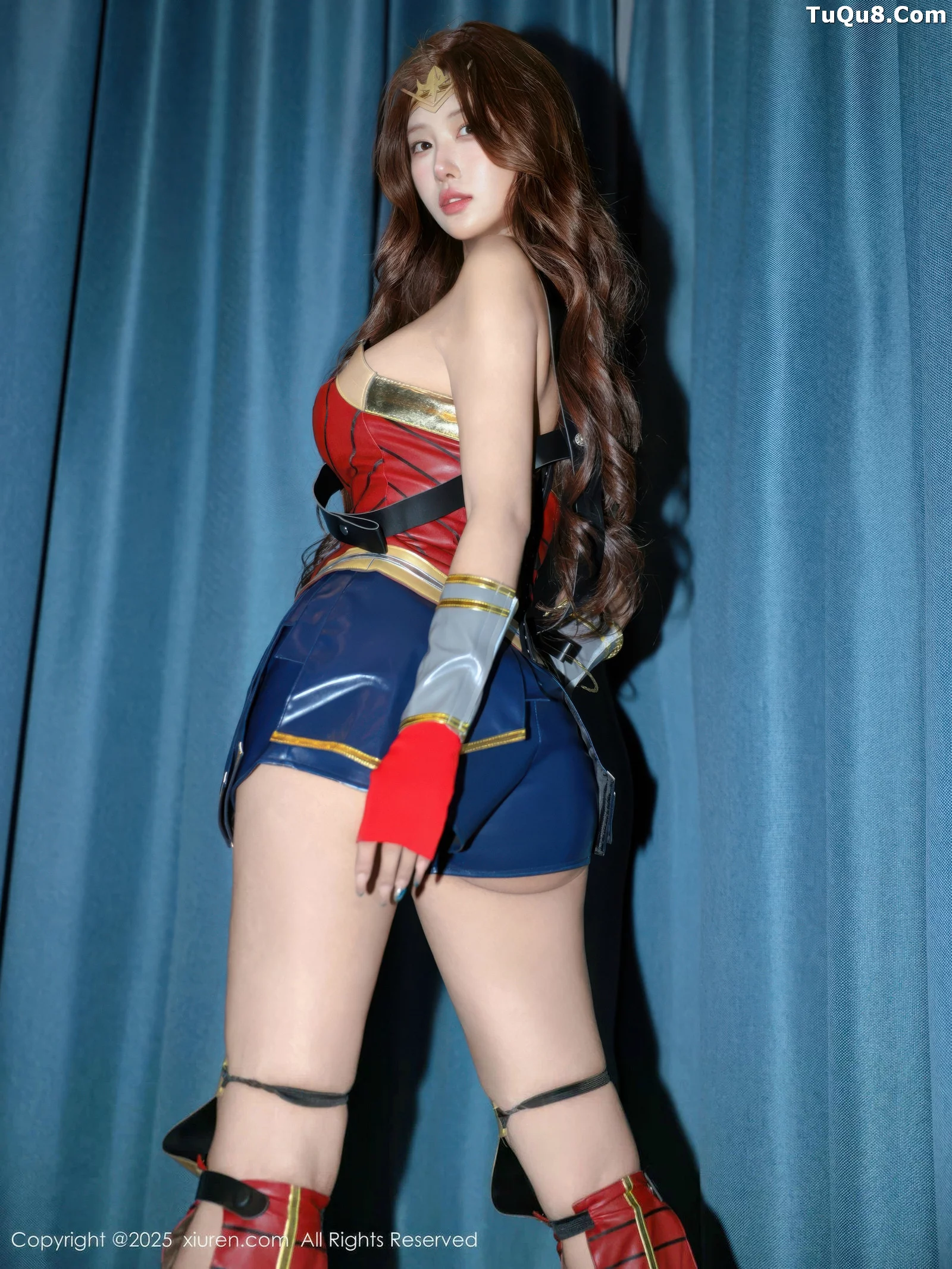 Xgyw.Org_[XiuRen秀人网]No.10710_模特金允希Yuki性感Cos神奇女侠服饰秀完美身材迷人诱惑写真80P
