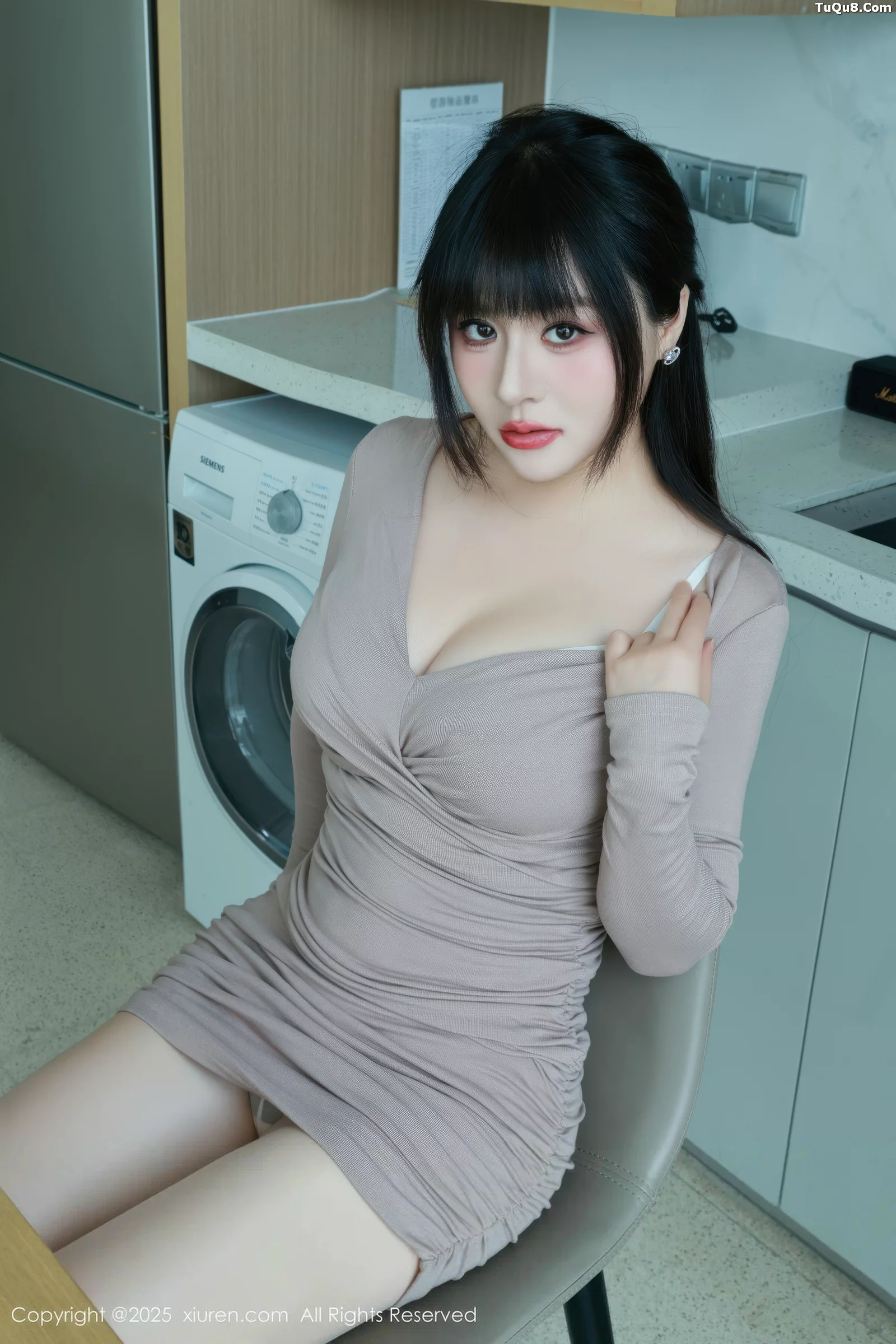 Xgyw.Org_[XiuRen秀人网]No.10718_模特南汐RuRu性感浅色连衣短裙露白色内衣秀完美身材诱惑写真86P