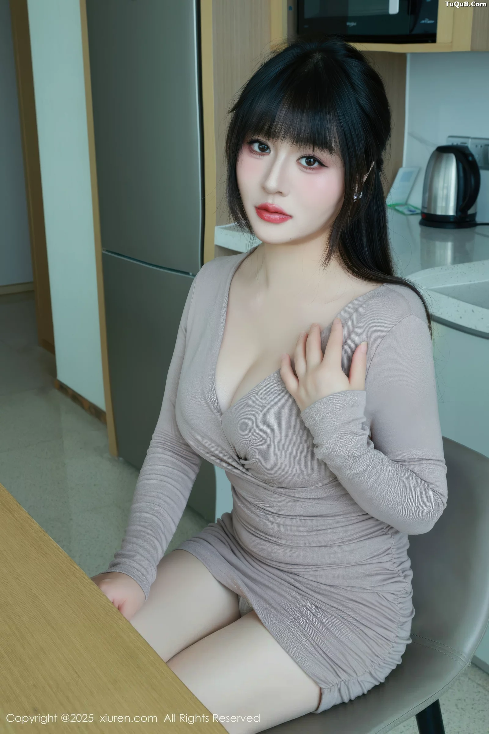 Xgyw.Org_[XiuRen秀人网]No.10718_模特南汐RuRu性感浅色连衣短裙露白色内衣秀完美身材诱惑写真86P