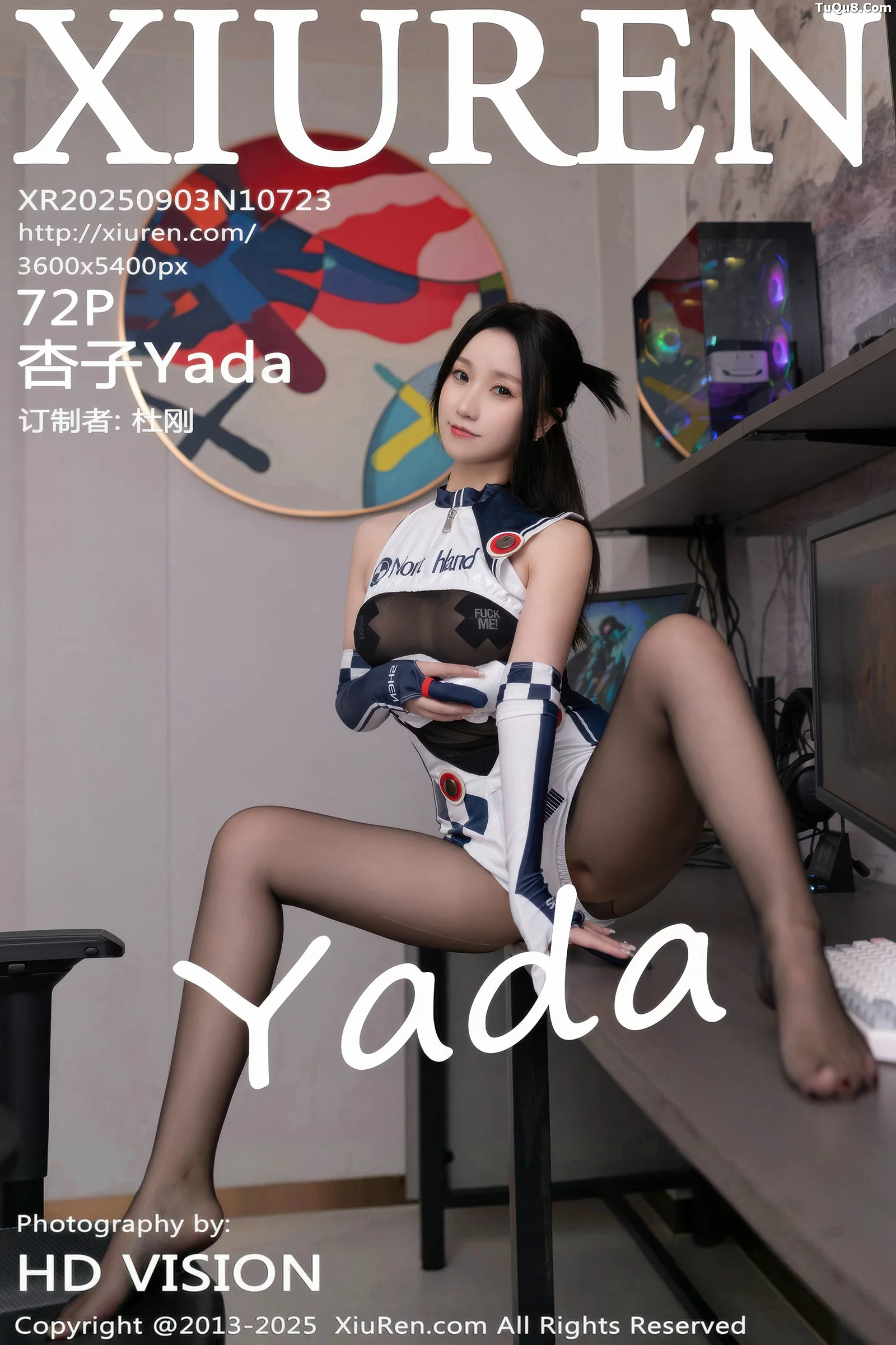 Xgyw.Org_[XiuRen秀人网]No.10723_模特杏子Yada性感Cos连体服饰配超薄黑丝秀曼妙身姿诱惑写真72P