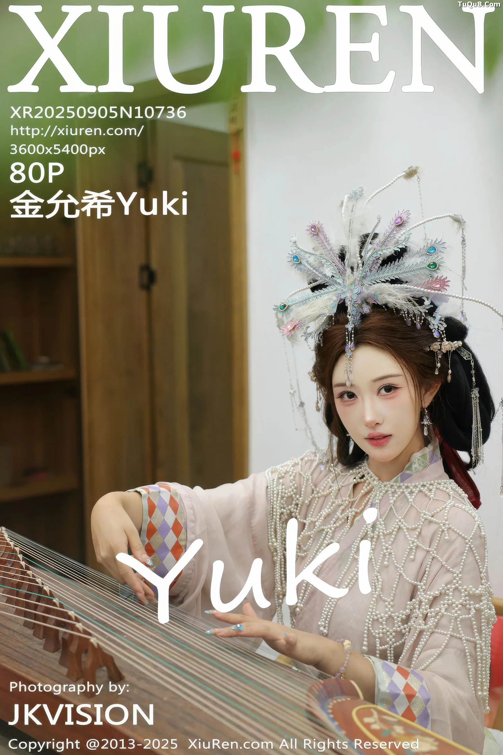 Xgyw.Org_[XiuRen秀人网]No.10736_模特金允希Yuki性感浅色古装薄纱服饰秀丰腴身材迷人诱惑写真80P