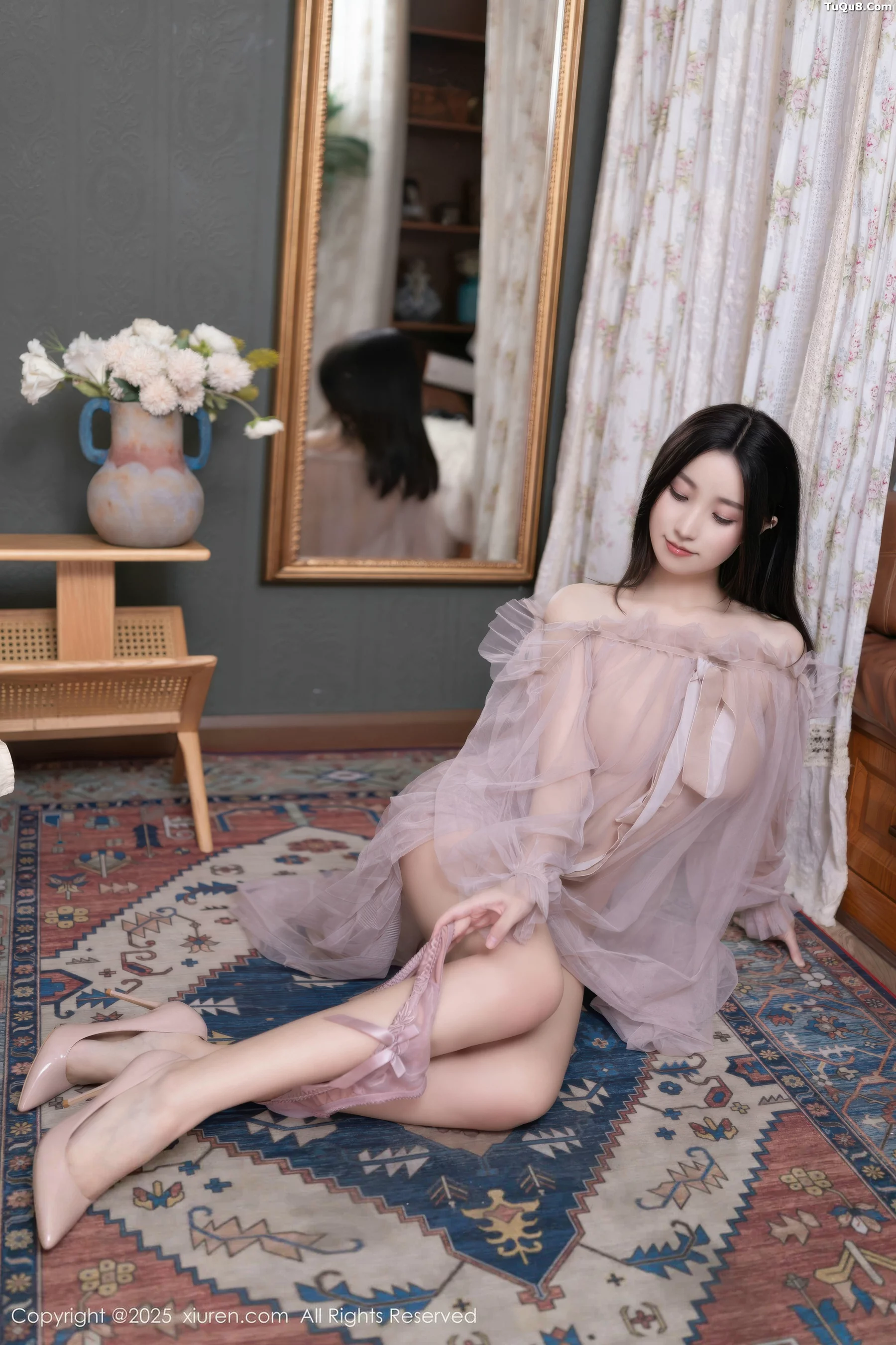 Xgyw.Org_[XiuRen秀人网]No.10752_模特杏子Yada性感轻透粉色薄纱露紫色内衣秀曼妙身姿诱惑写真68P