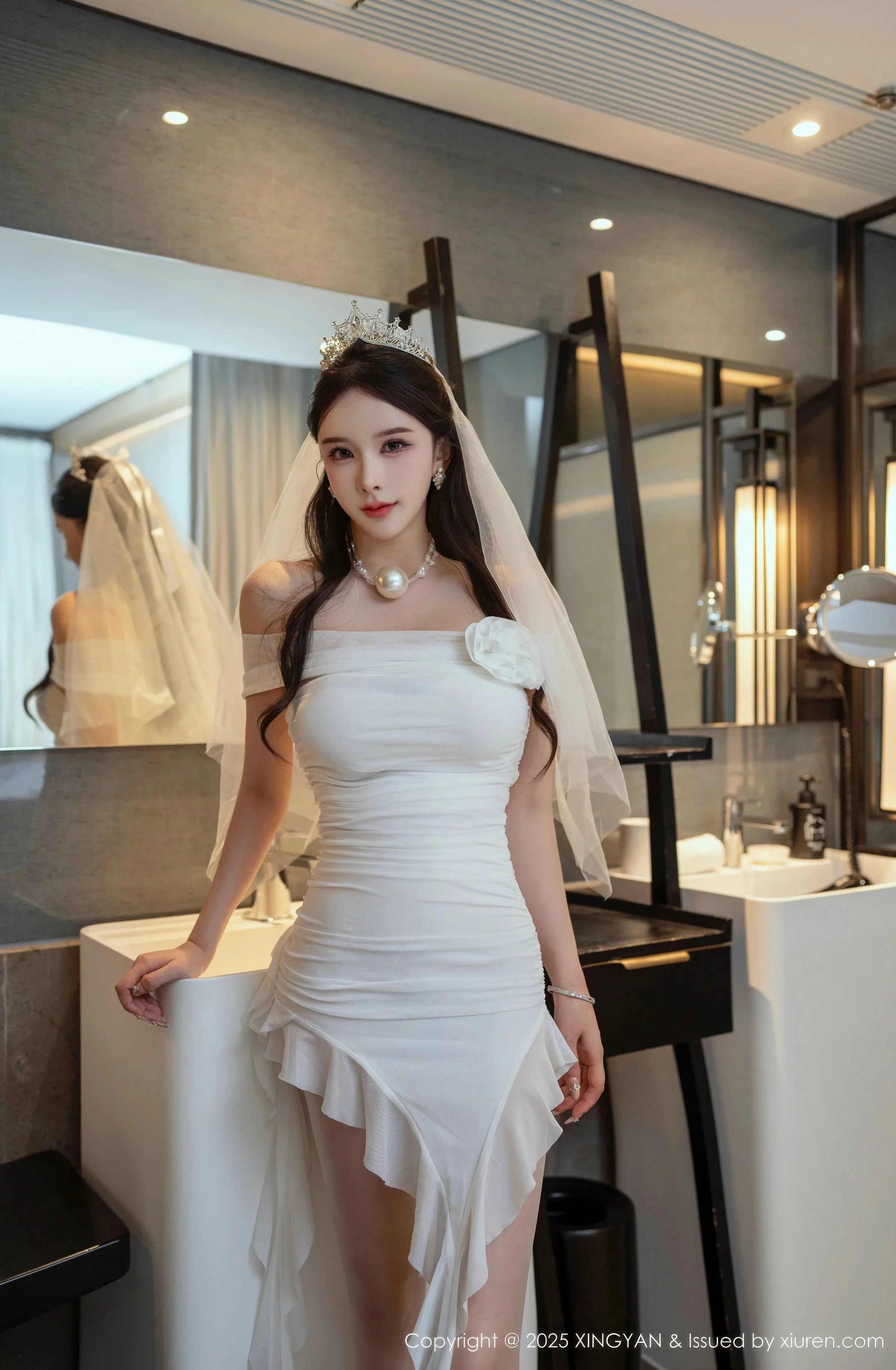 Xgyw.Org_[XINGYAN星颜社]VOL.388_女神李丽莎私房合集性感白色薄透婚纱服饰秀惹火身材诱惑写真61P