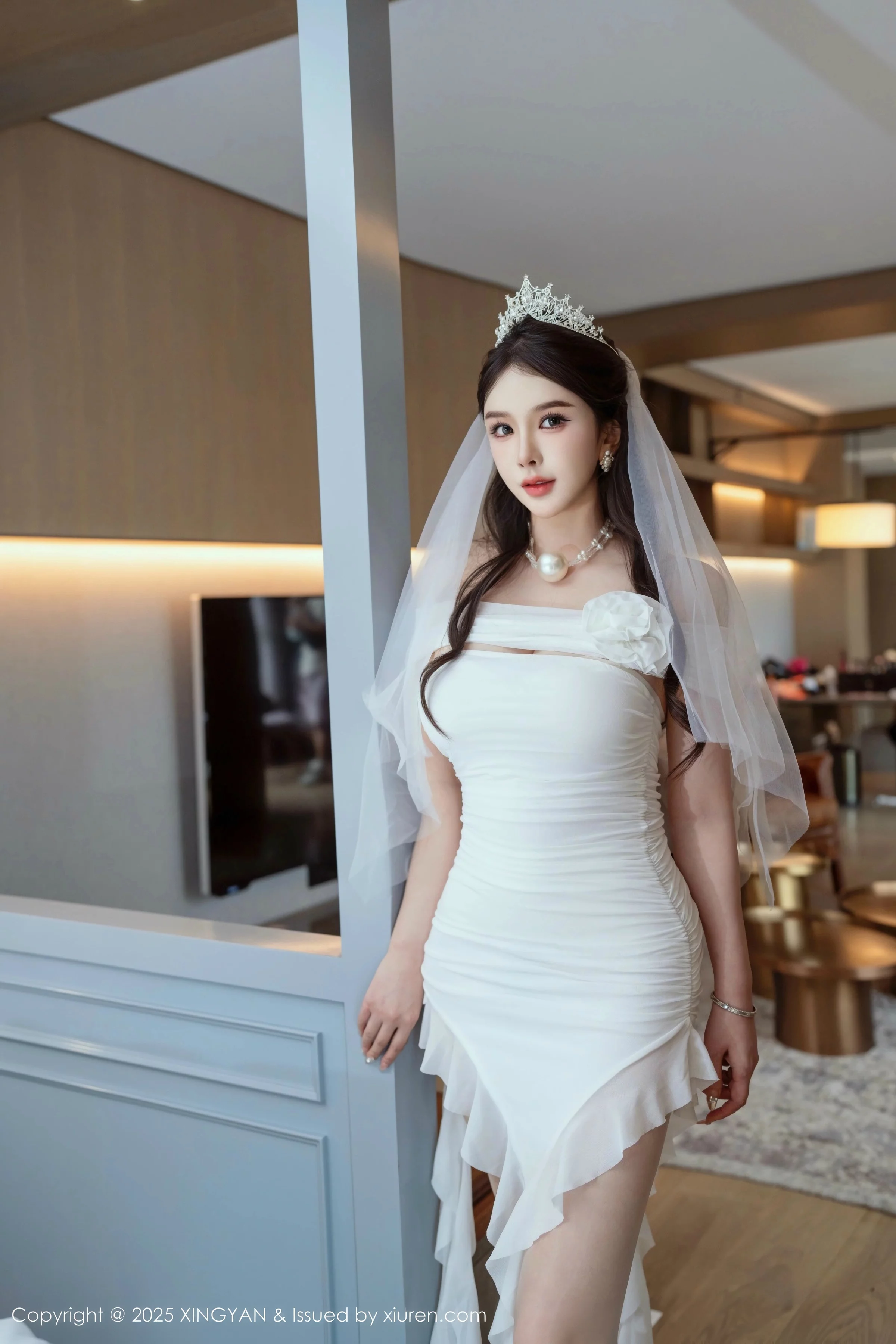 Xgyw.Org_[XINGYAN星颜社]VOL.388_女神李丽莎私房合集性感白色薄透婚纱服饰秀惹火身材诱惑写真61P