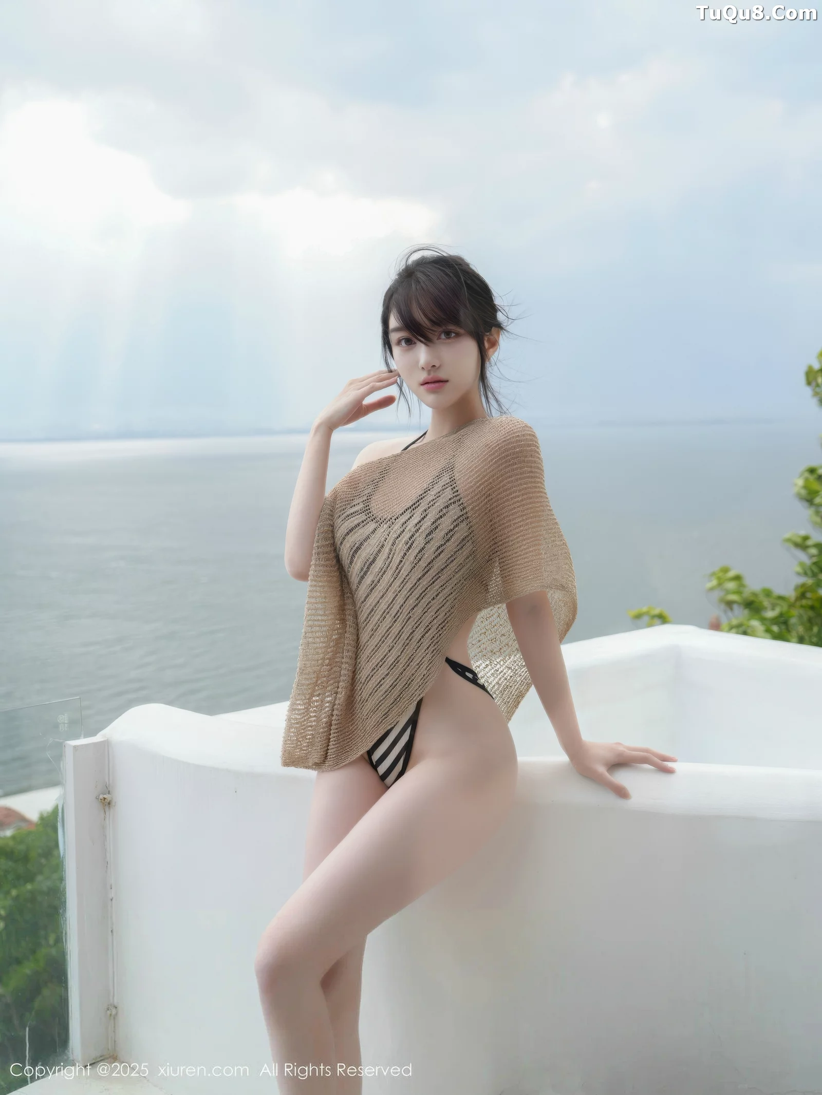 Xgyw.Org_[XiuRen秀人网]No.10698_模特白露lulu性感黑色连衣裙露黑白比基尼秀完美身材诱惑写真57P