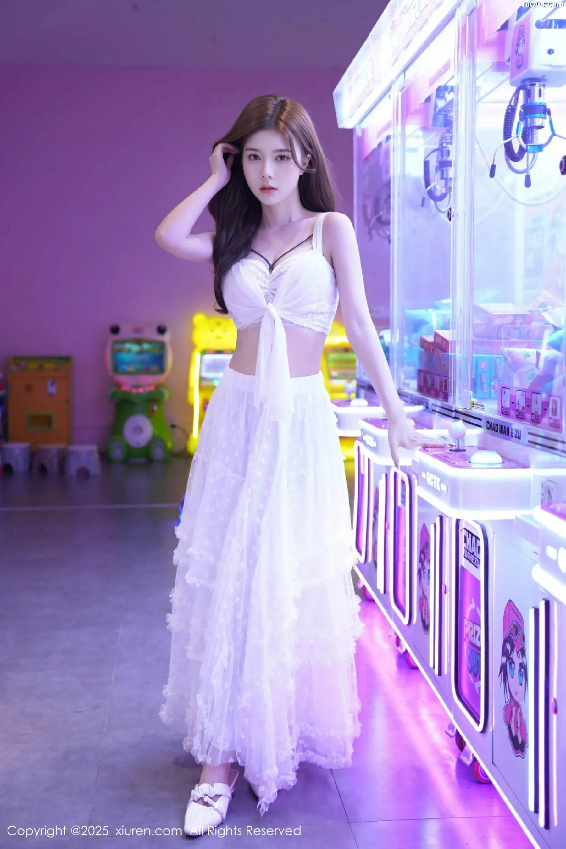Xgyw.Org_[XiuRen秀人网]No.10791_模特拍黄瓜girl性感白色连衣裙露白色内衣秀曼妙身材诱惑写真74P
