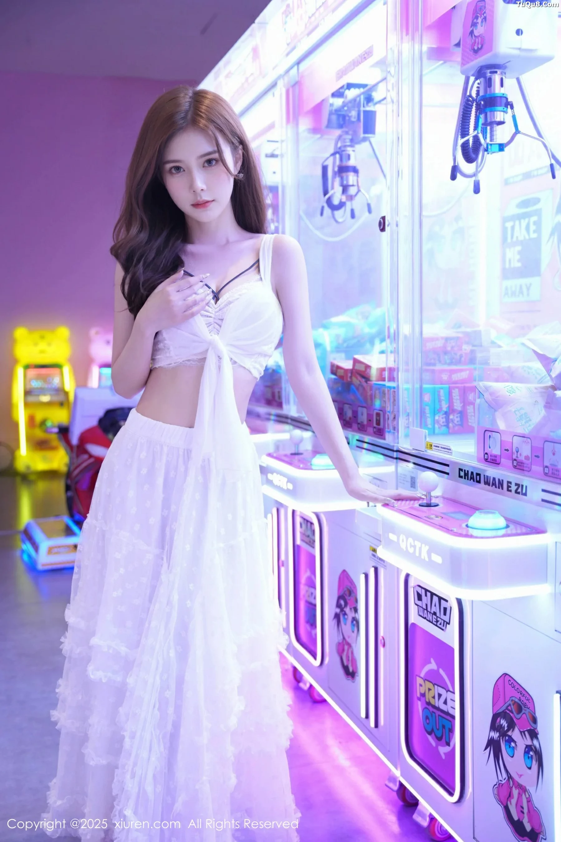 Xgyw.Org_[XiuRen秀人网]No.10791_模特拍黄瓜girl性感白色连衣裙露白色内衣秀曼妙身材诱惑写真74P