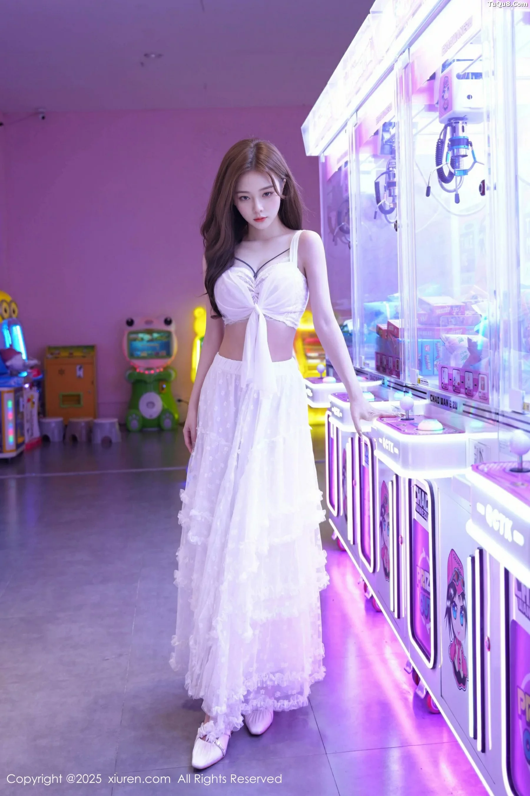 Xgyw.Org_[XiuRen秀人网]No.10791_模特拍黄瓜girl性感白色连衣裙露白色内衣秀曼妙身材诱惑写真74P