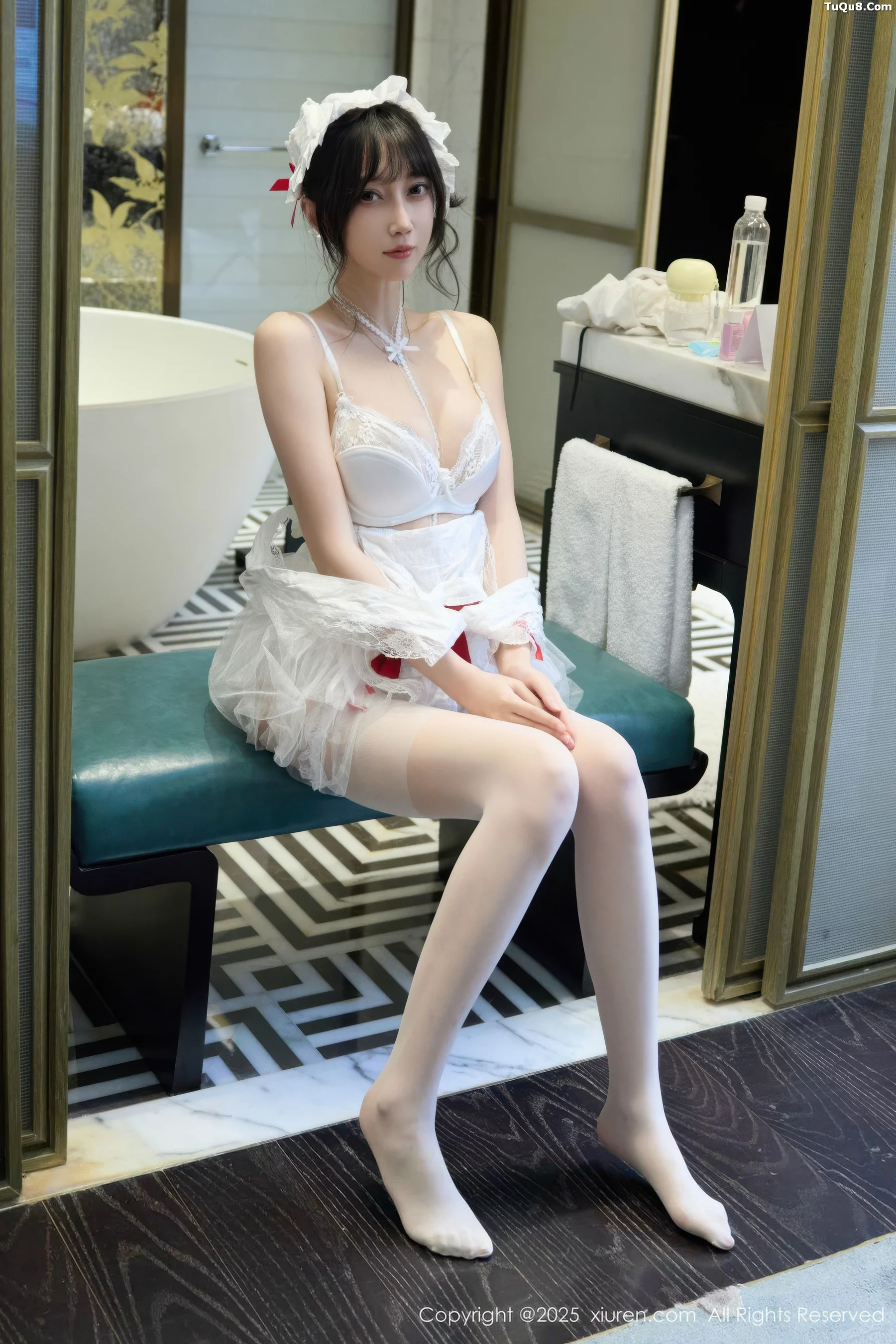 Xgyw.Org_[XiuRen秀人网]No.10827_模特玥儿玥er性感萝莉女仆装配白丝吊袜秀完美身材迷人诱惑写真64P