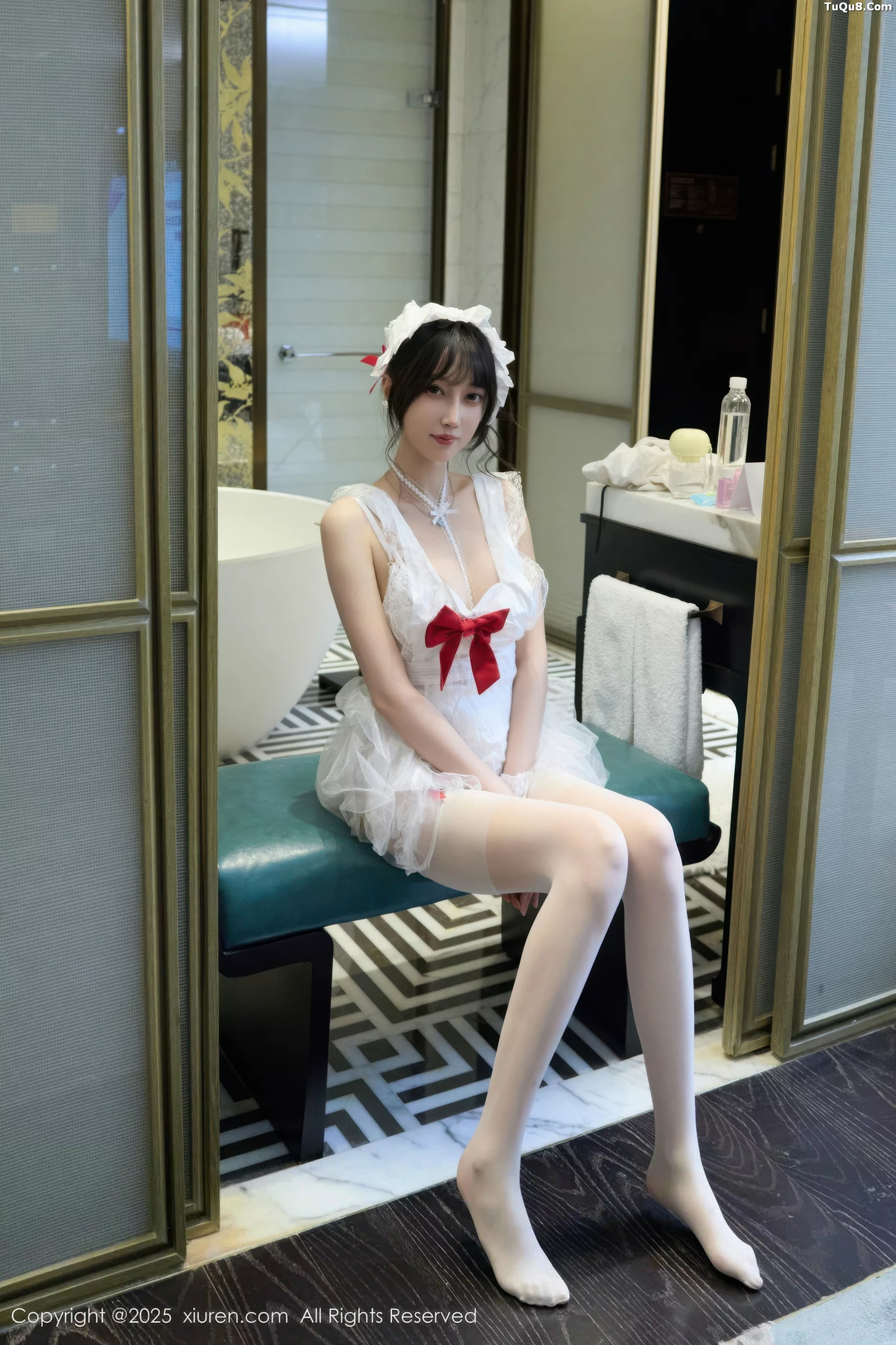 Xgyw.Org_[XiuRen秀人网]No.10827_模特玥儿玥er性感萝莉女仆装配白丝吊袜秀完美身材迷人诱惑写真64P