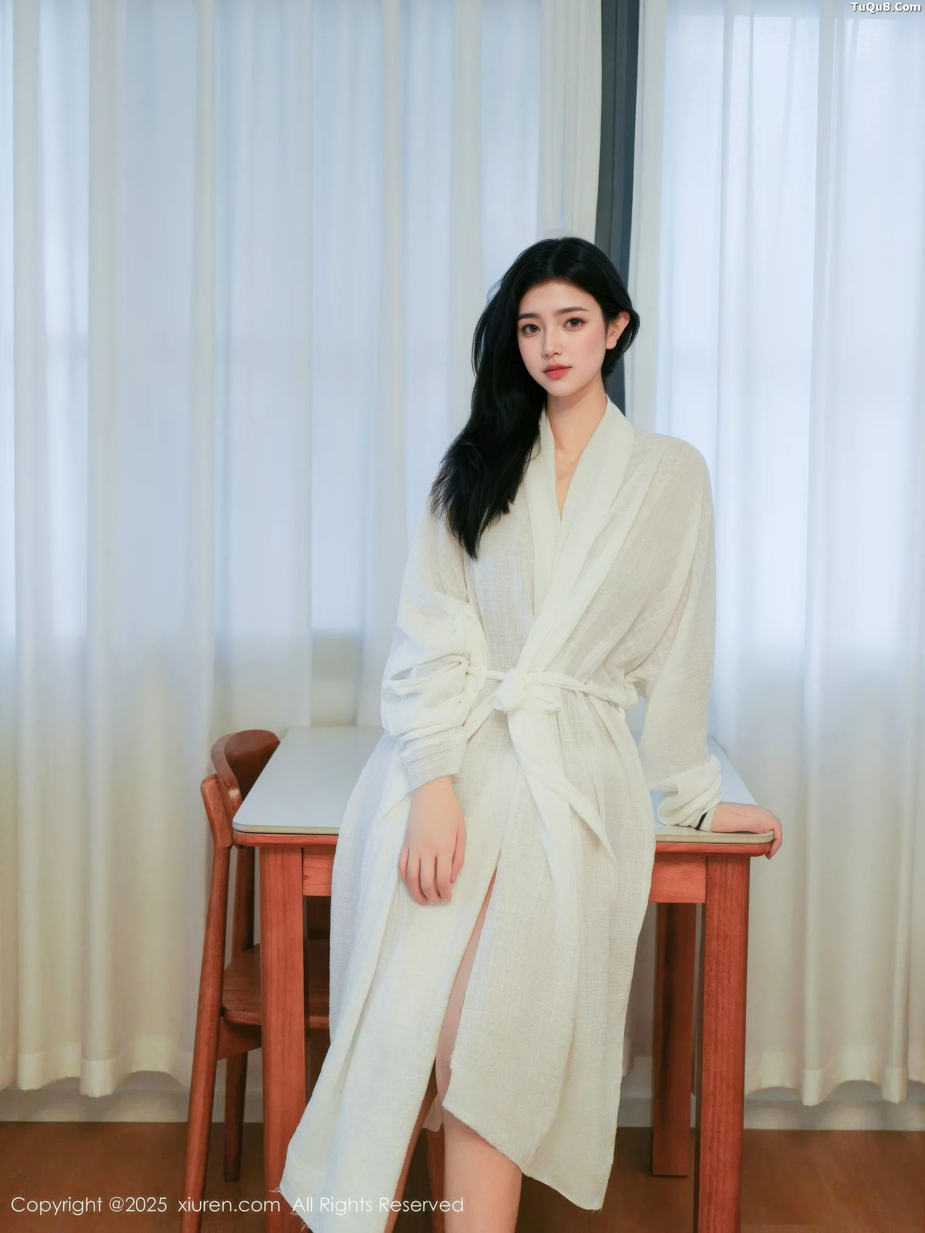 Xgyw.Org_[XiuRen秀人网]No.10920_模特林悦溪儿性感白色长浴袍配白色高跟秀修长美腿撩人诱惑写真53P