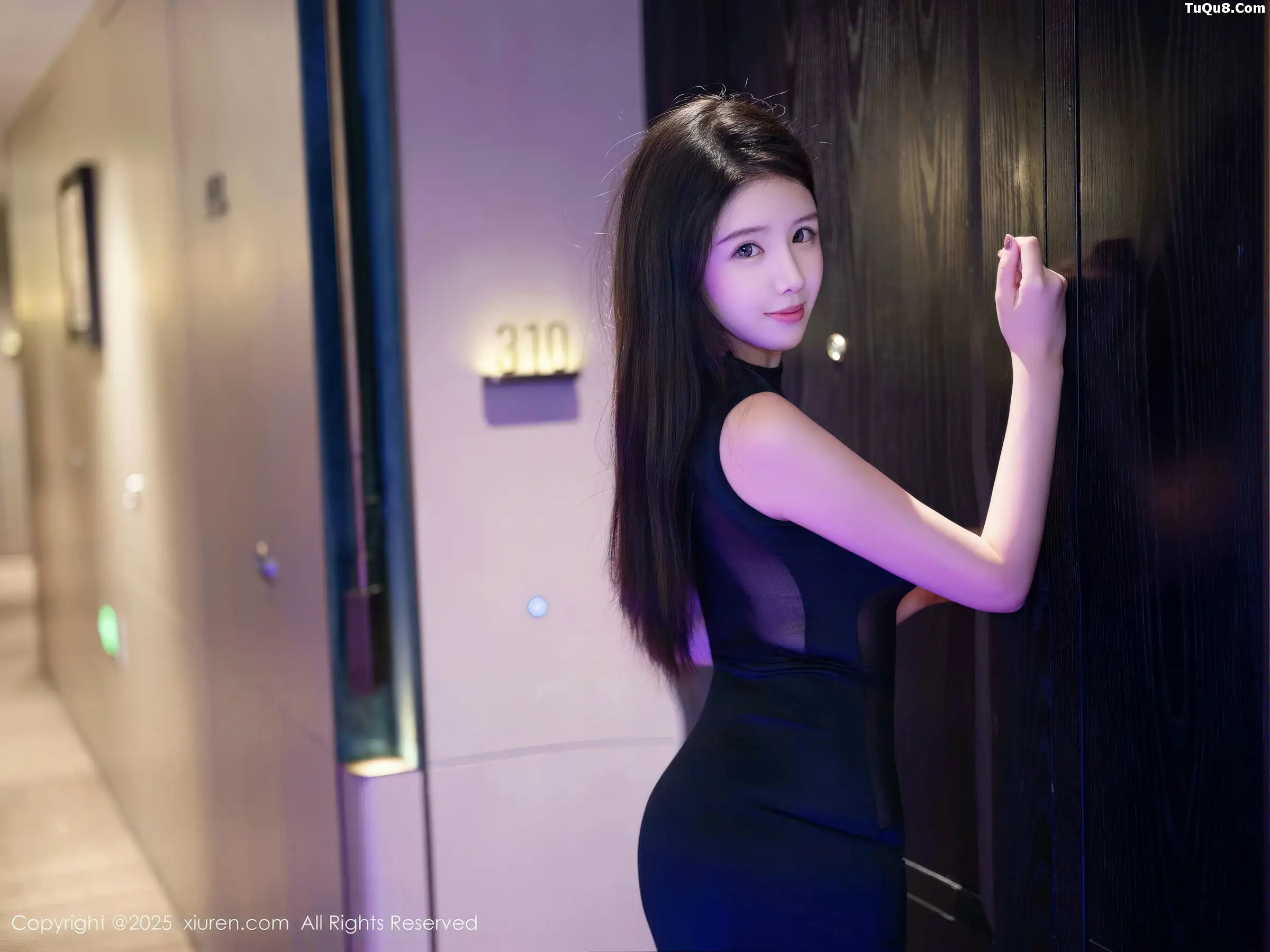 Xgyw.Org_[XiuRen秀人网]No.11041_模特袁圆性感黑色薄透连衣长裙配超薄黑丝秀曼妙身姿诱惑写真66P