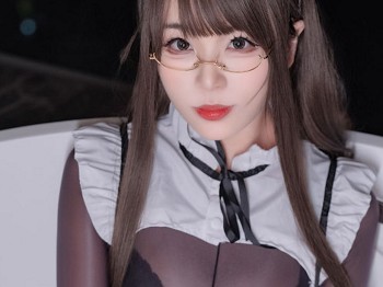 网络美女轩萧学姐连体丝女仆主题浴室场景性感女仆装配超薄连体黑丝秀曼妙身姿诱惑写真90P