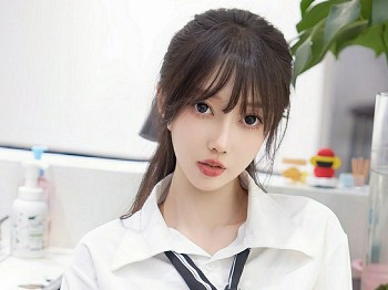 [XiuRen秀人网]No.10636_模特玥儿玥er性感白色衬衫配黑色短裙露超薄黑丝秀美腿诱惑写真58P