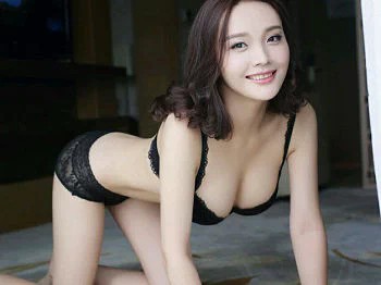 [Candy糖果画报]Vol.033_嫩模王诗琪黑色蕾丝内衣秀完美身材白嫩美乳诱惑写真45P